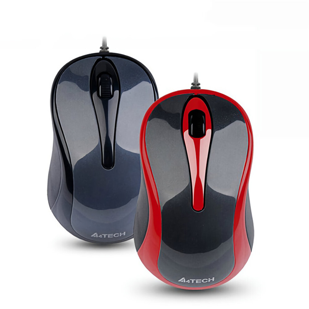 A4tech N 350 Wired Mouse 1000Dpi Optical Office Game Mouse For Laptop Pc Computer 931216323624