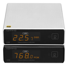 TOPPING E30 DAC Audio Decoder AK4493 XU208 32BIT 768K DSD512 with Remote Control