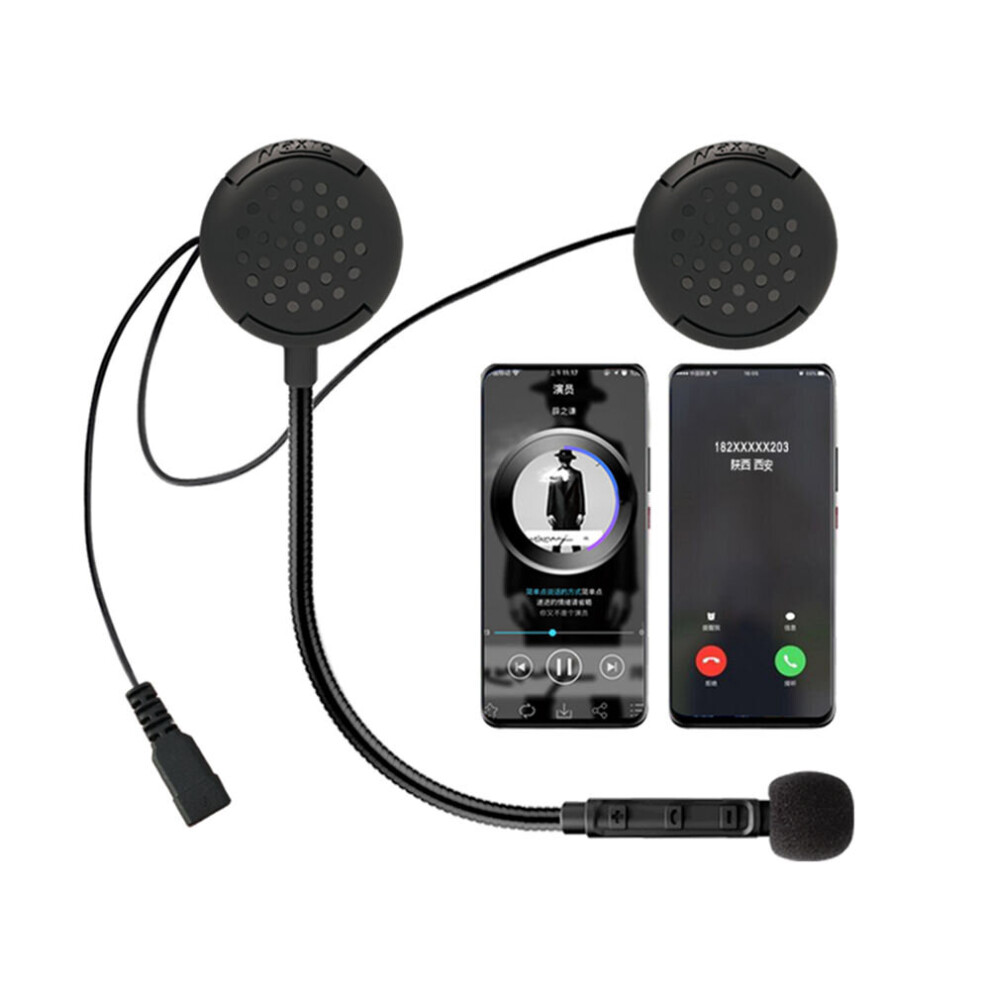 Maxto M1 Motorcycle Riders Bluetooth Headphone Moto Helmet Headset Wireless Handsfree Stereo Earphone Phones Mp3 Gps Speaker 787872044546