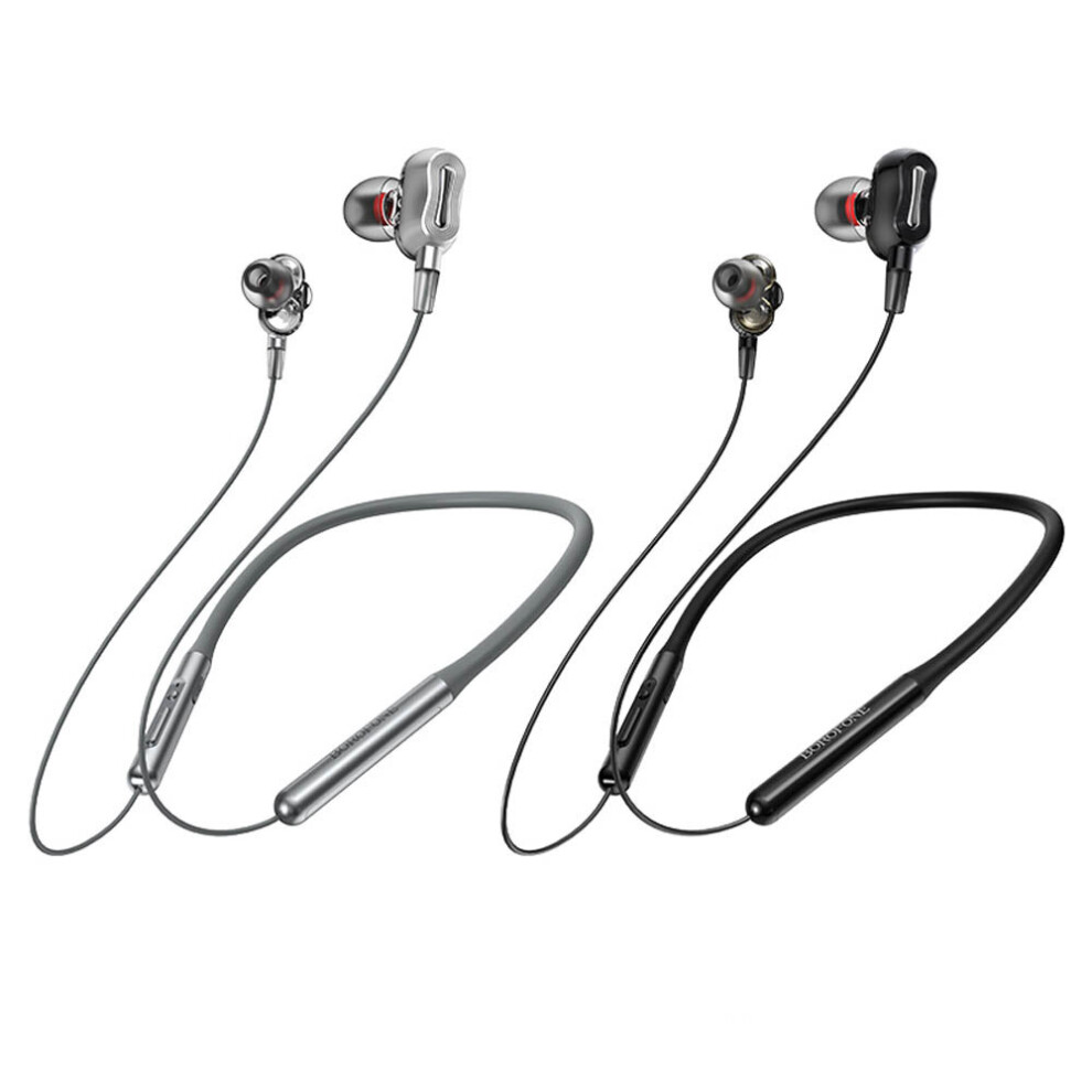 Borofone Be31 Dual Dynamic Driver Earbuds Wireless Bluetooth Earphone Hifi Waterproof Headphone With Mic 193571164018