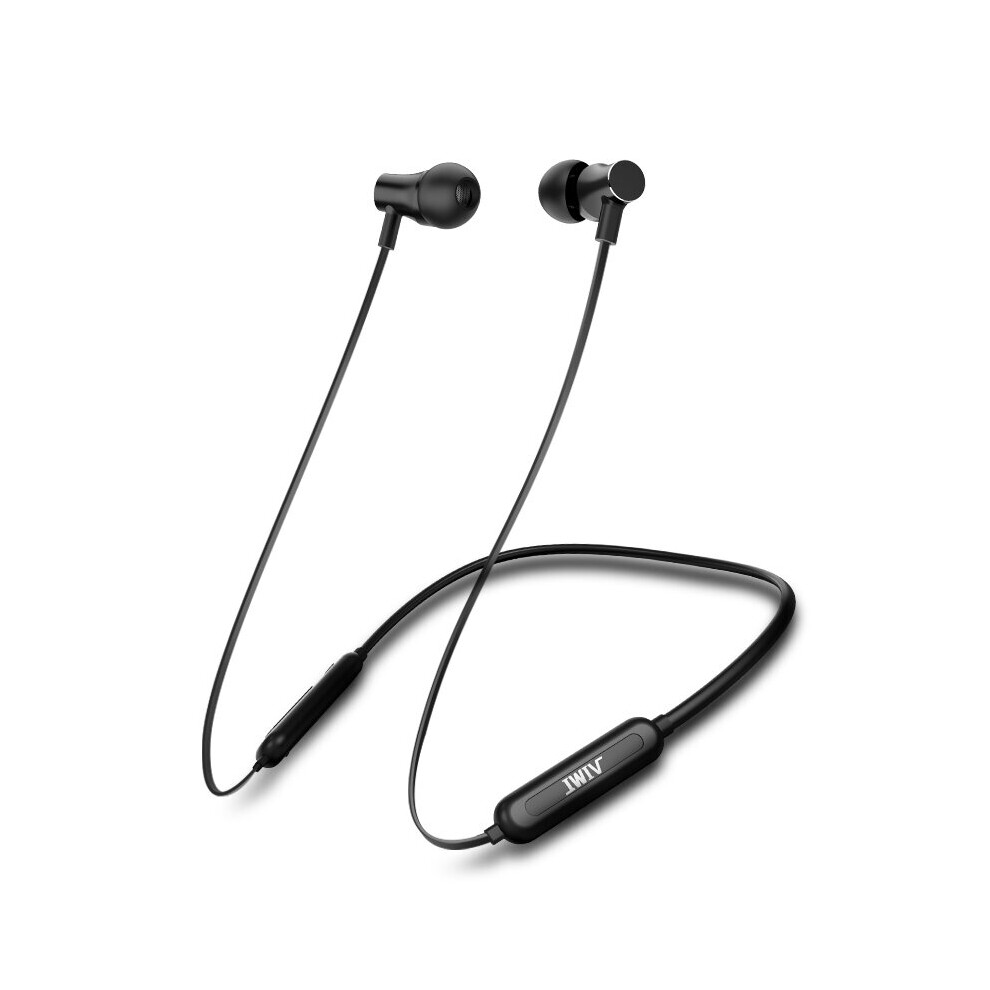 Bakeey H39 Bluetooth Earphone Wireless Neckband Headphone Stereo Music Sport Headset With Mic For Iphone Xiaomi Huawei Black 712322225718