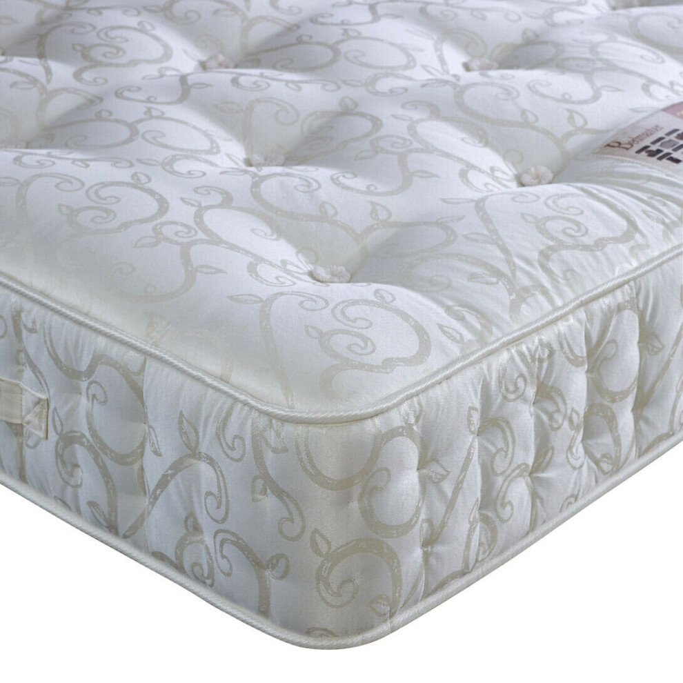 New Bedmaster (Single) Miracle Pocket Sprung Wool Mattress