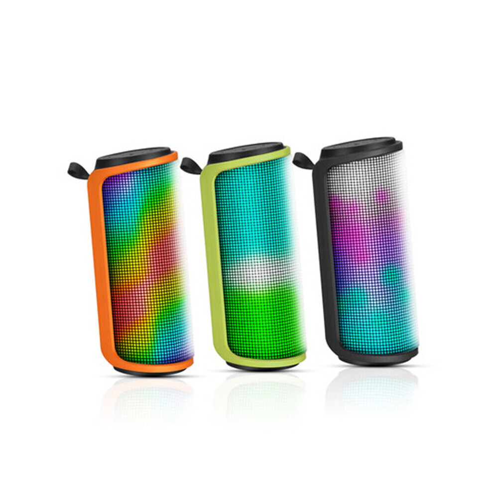 Lenrue M4 Outdoor Portable Led Colorful Lamp Tf Card Aux Bass Bluetooth Speaker With Mic 616262000766