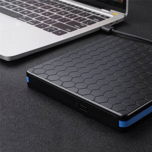 External Optical Drive Portable USB 3.0 CD DVD Burner Player RW Drive for PC Windows XP  2003  Vista  7 8 Linux Mac System 1