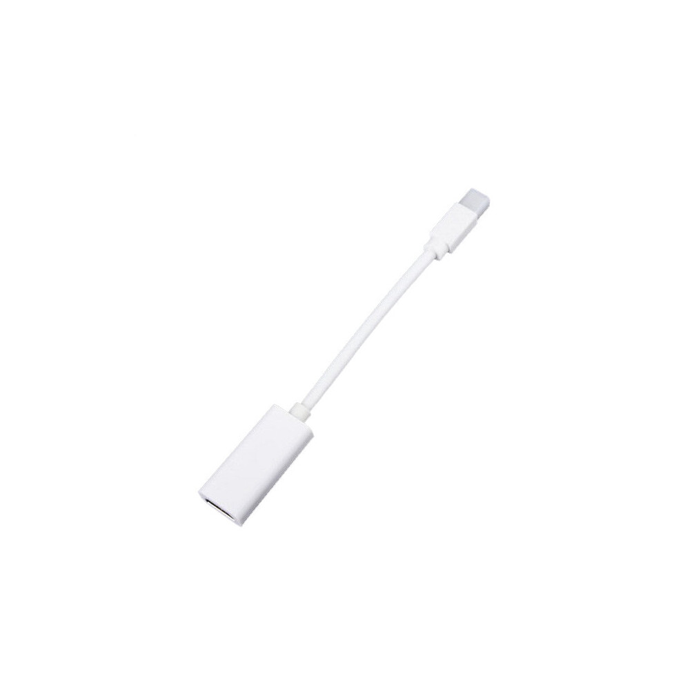 Thunderbolt Display Port To High Definition Multimedia Interface Cable Converter Male To Female Video Cable White 710416116201