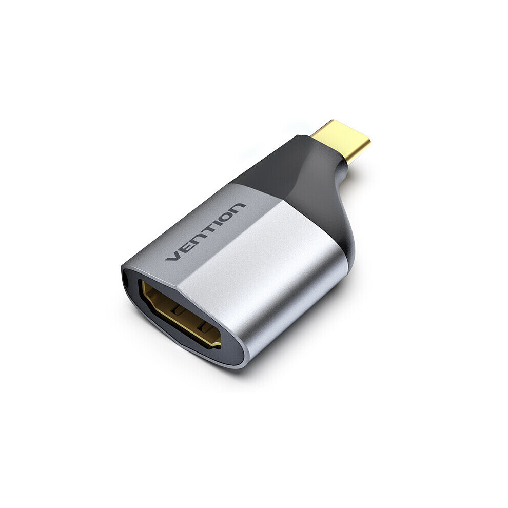 Vention Tcah0 Type C Hd Adapter Usb C To 4K Hd 2.0 Converter For Macbook Samsung Galaxy S10 S9 Huawei Mate 20 P20 Pro Gray/Gold 6901250130179