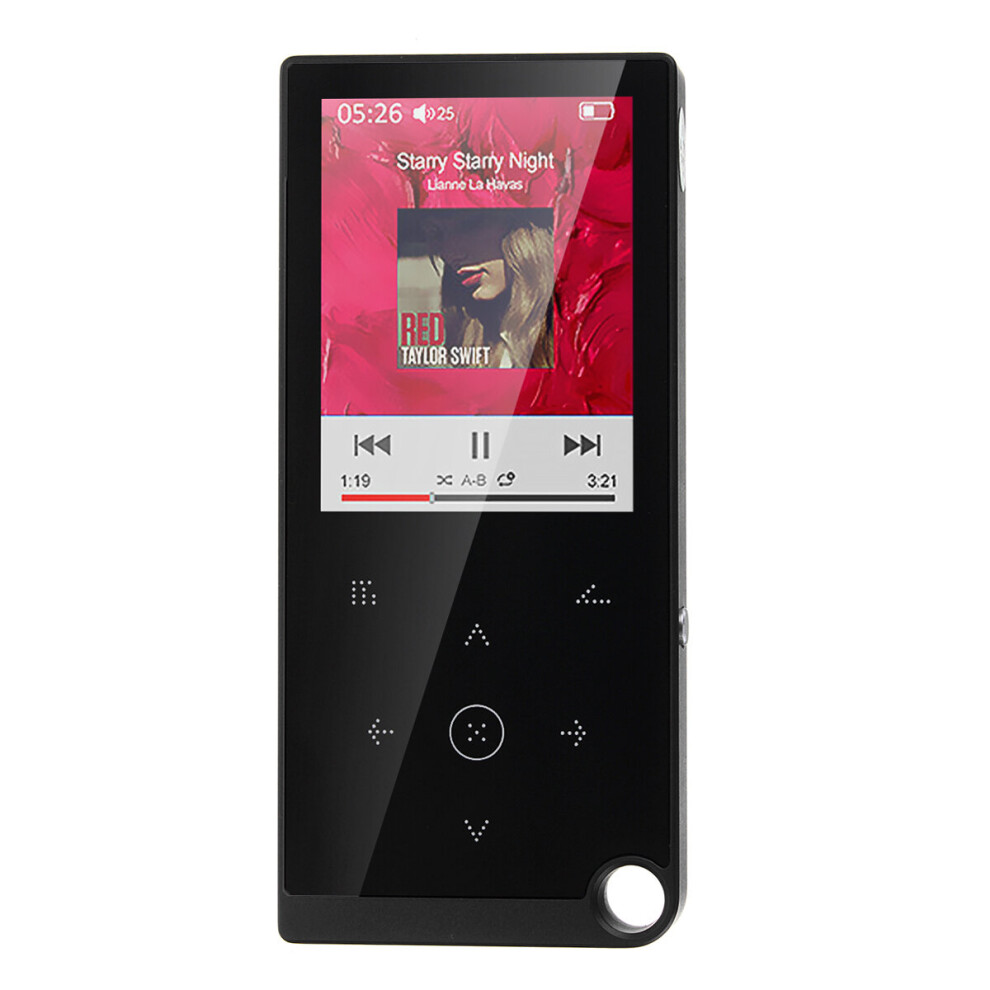 16Gb 2.4 Inch Bluetooth Mp3 Player Built In Speaker Music Player Hd Recording Ebook Fm Radio 714801164945