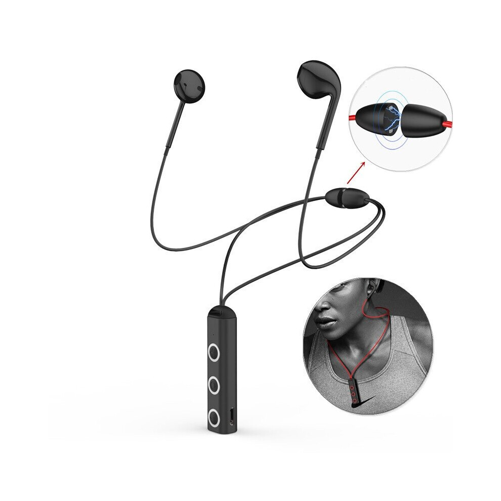 Bt313 Hifi Wireless Bluetooth Earphone Magnetic Waterproof Sports Stereo Heavy Bass Headphone 6953056238986