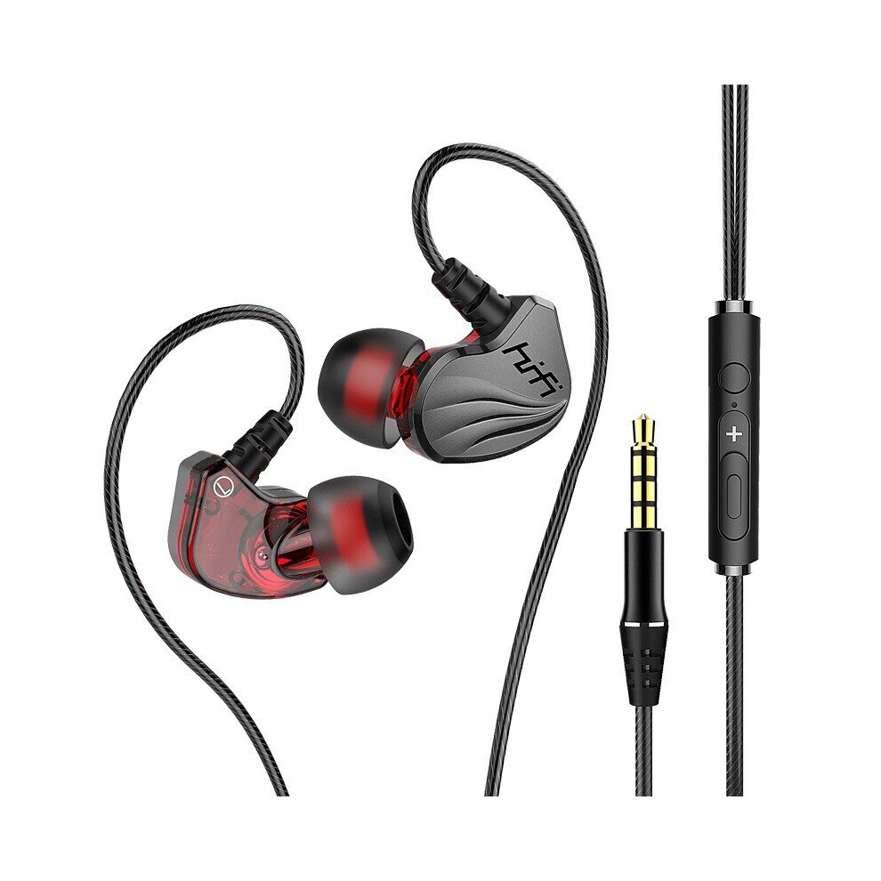 Bakeey Wired Earphones In Ear 3.5Mm Jack 6D Surround Subwoofer Earbuds Stereo Headset With Mic 6900077755176