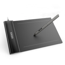 VEIKK S640 6x4 Inch Graphics Drawing Tablet Ultra Thin OSU New Digital Drawing Tablet with Battery Free Pen 8192 Levels Pressure
