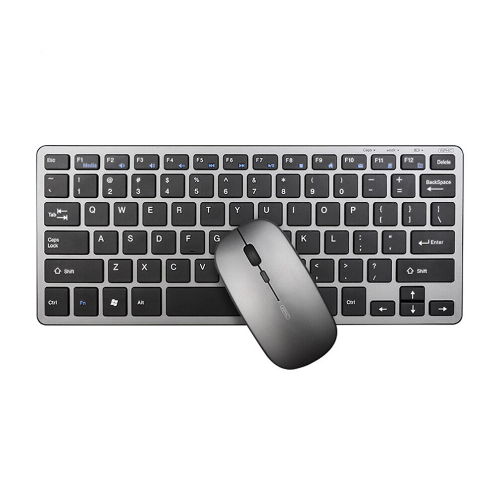 Inphic V780 2.4Ghz Wireless Keyboard And 1600Dpi Wireless Ultra Thin Mouse Combo Set With Usb Receiver For Pc Computer 5742607261808