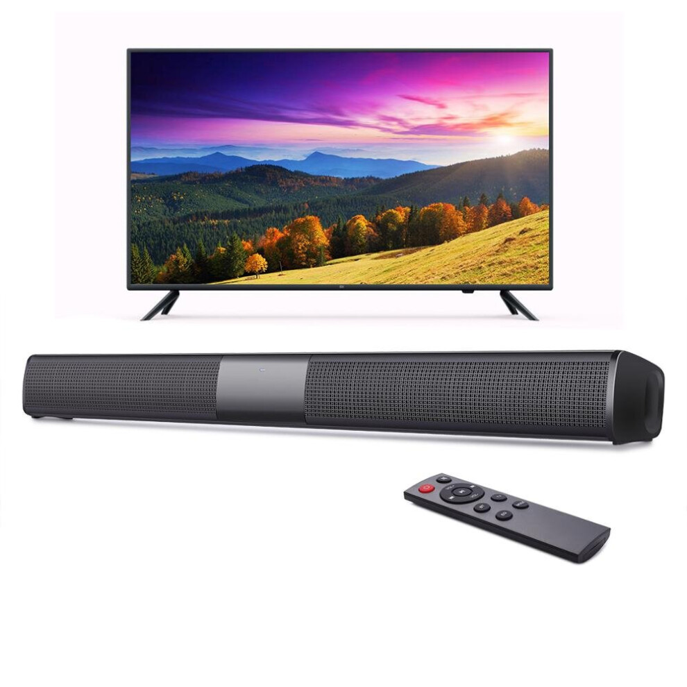 Bakeey Bs 28D 20W Bluetooth Speaker Tv Soundbar Home Theater Hifi 3D Surround Heavy Bass Fm Raido Tf Card Aux Speakers For Tv Computer Ps4 Phone 6900069901963
