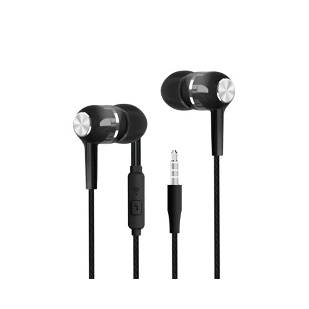 S12 Sport Earphone Wired Super Bass 3.5Mm Handsfree Headset Earbuds With Mic For Pc Mp3 Phones 611029568275