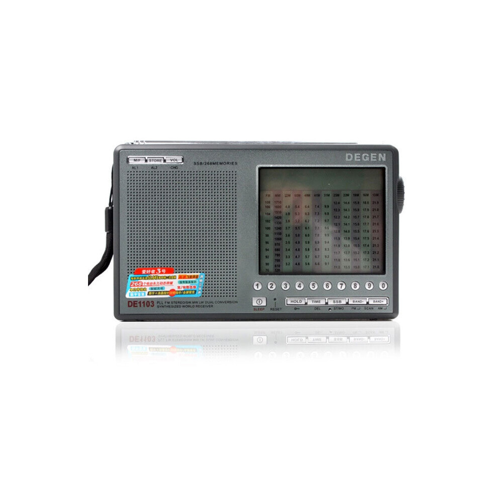 Degen De1103 Dsp Fm Sw Mw Lw Ssb Digital World External Antenna Radio Receiver 300029463887