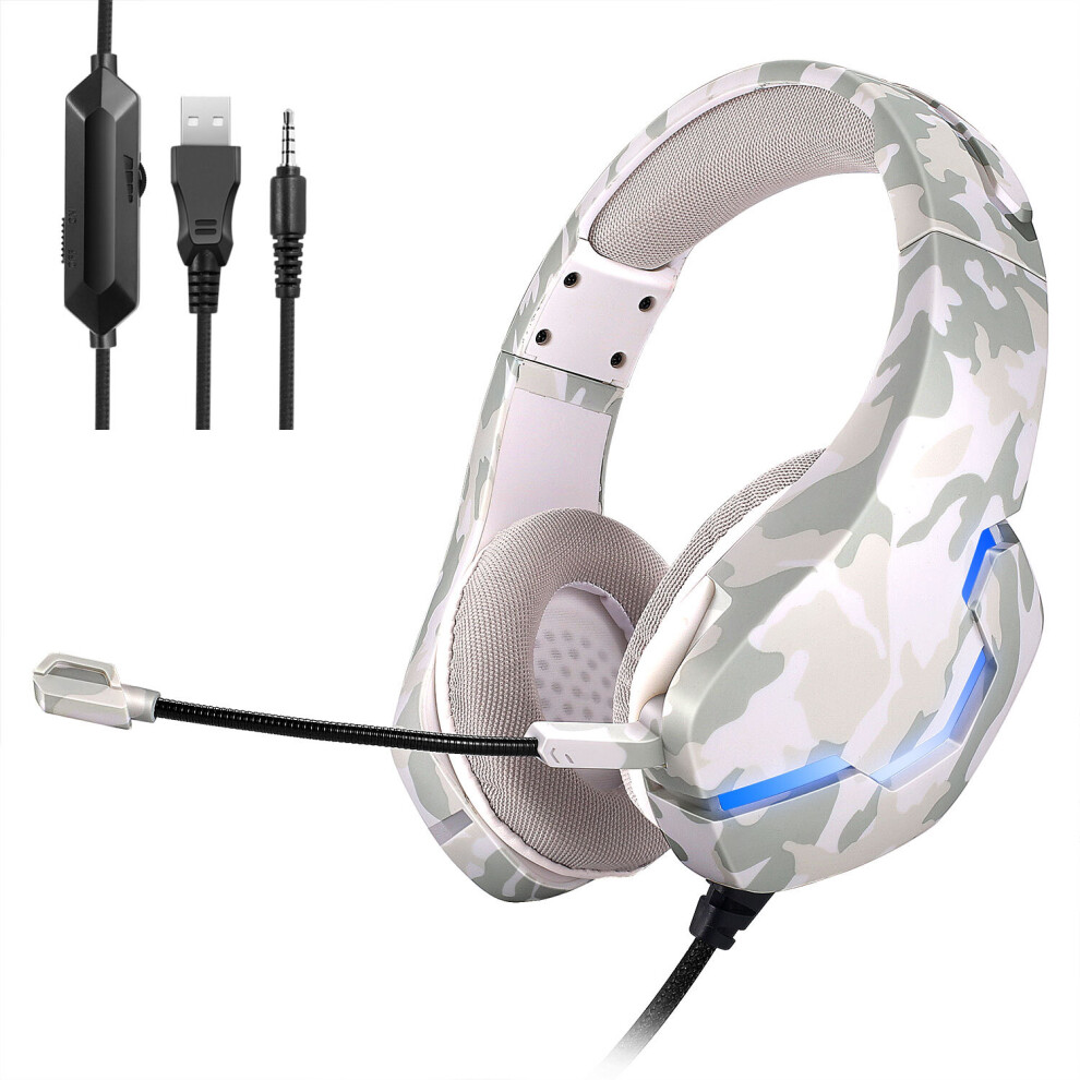 Bakeey J10 Gaming Wired Headphone Earphones Over Ear Headset Deep Bass Stereo Casque With Microphone For Ps4 Ps5 For Xbox 791329811537