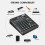 6 Channel bluetooth DJ HD Mic Audio Mixer Control LED Digital Display Music Stream with USB Interface 8