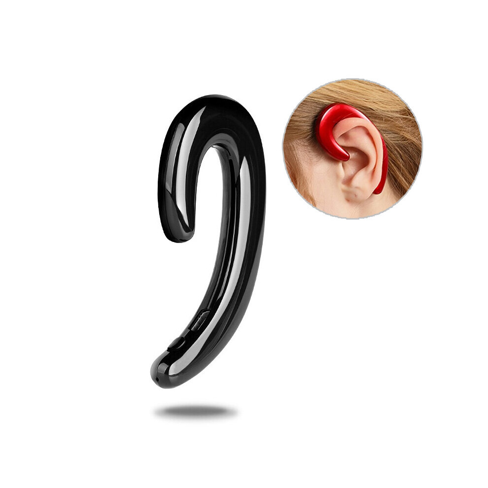 K8 Bone Conduction Earhook Wireless Bluetooth Earphone Noise Cancelling Stereo Headphone With Mic 738944137949