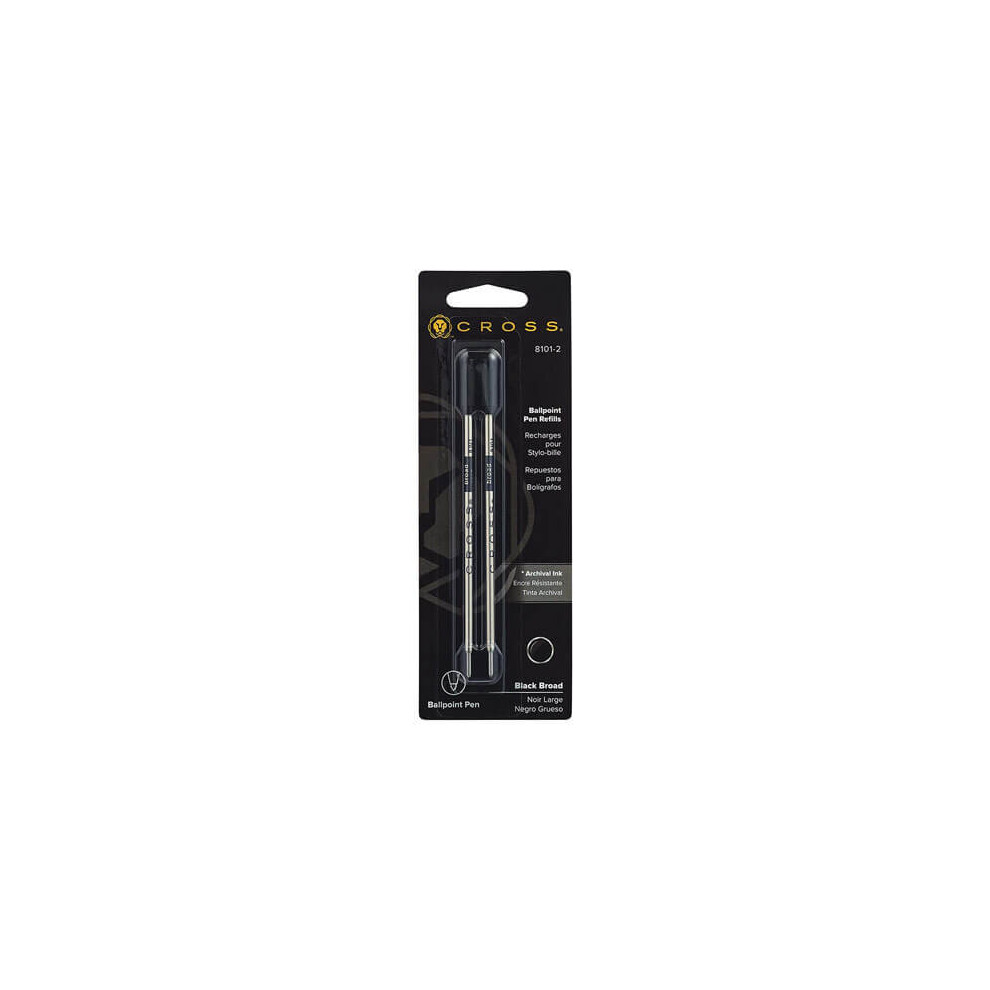 Cross Broad Ballpoint Pen Refill (Pack Of 2)