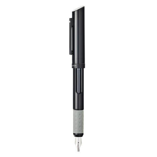 Sheaffer sort kalligrafi pen med fin spids og sort trim