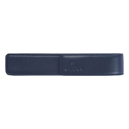 Cross Cross Cross Leather Magnetic Single Pen Pouch