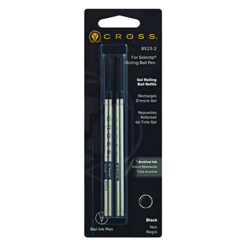 Cross Cross Cross Rolling Ball Refill Gel (Pack of 2)