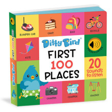 Ditty Bird First 100 Book (Places)