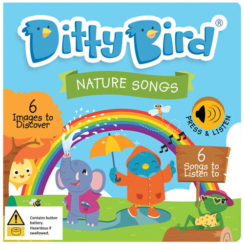 Ditty Bird Music Board Book (Nature Songs)