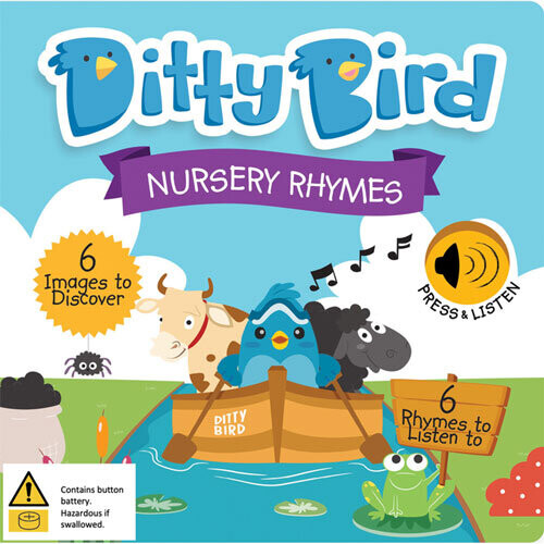 Ditty Bird Music Board Book (Nursery Rhymes)