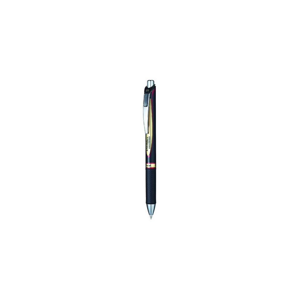 Pentel Energel Retractable Metal Tip Pen (0.5Mm) Light