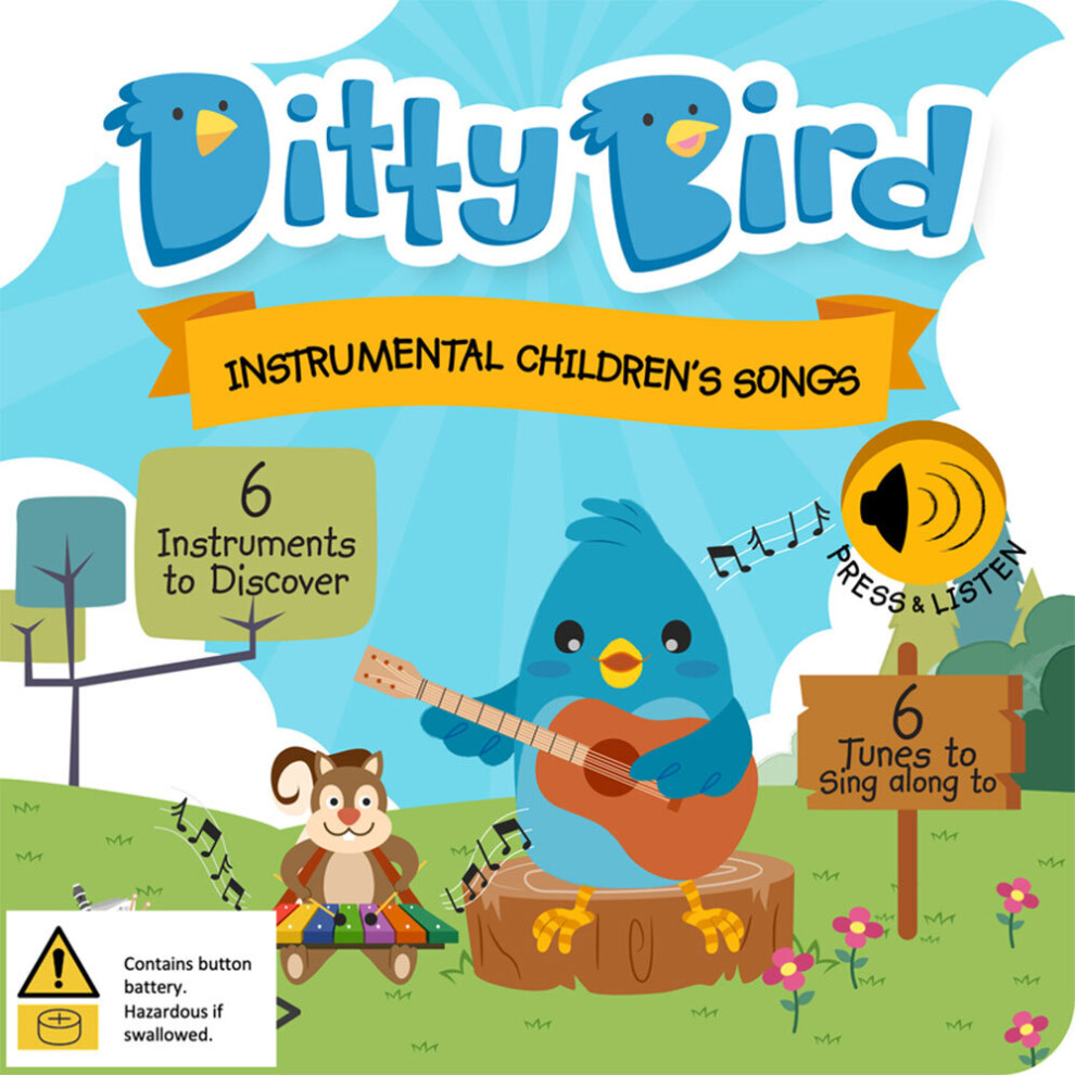 Ditty Bird Instrumental Children's Songs Board Book