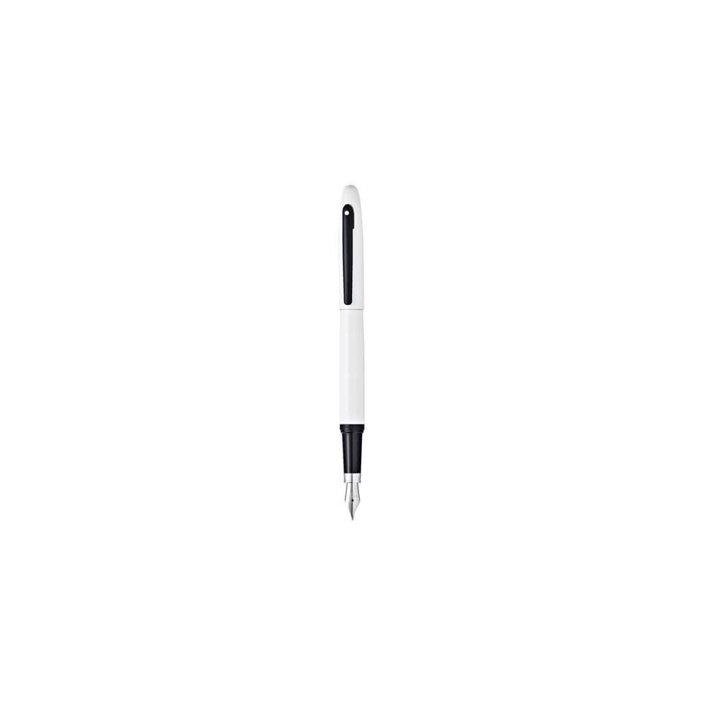 Cross Sheaffer Vfm Lacquer And Fountain Pen White/Black