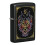 Zippo Accendino Zippo Design Drago Neon Nero Opaco 1
