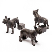 Jardinopia Antique Bronze Potty Feet (3pcs) (French Bulldog)