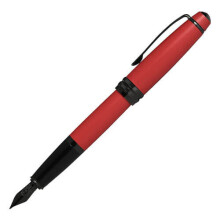 Cross Cross Bailey Fountain Pen w/ Black Nib (Matte Red)