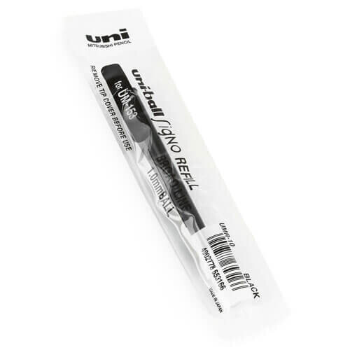 Uni-Ball Uni Gel Ink Rollerball Signo Pen Refill 12pcs (Broad) 1
