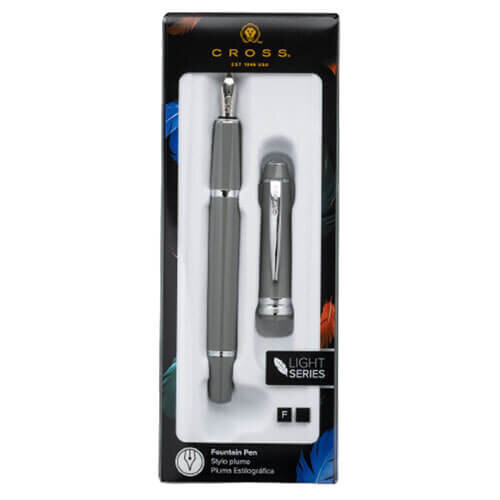 Cross Cross Cross Bailey Light Fountain Pen (Grey) 2