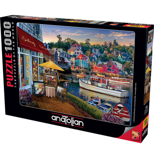 Puzzle Anatolian - Harbour Gallery, 1000 Pièces, #1069, Multicolore (ANA1069)