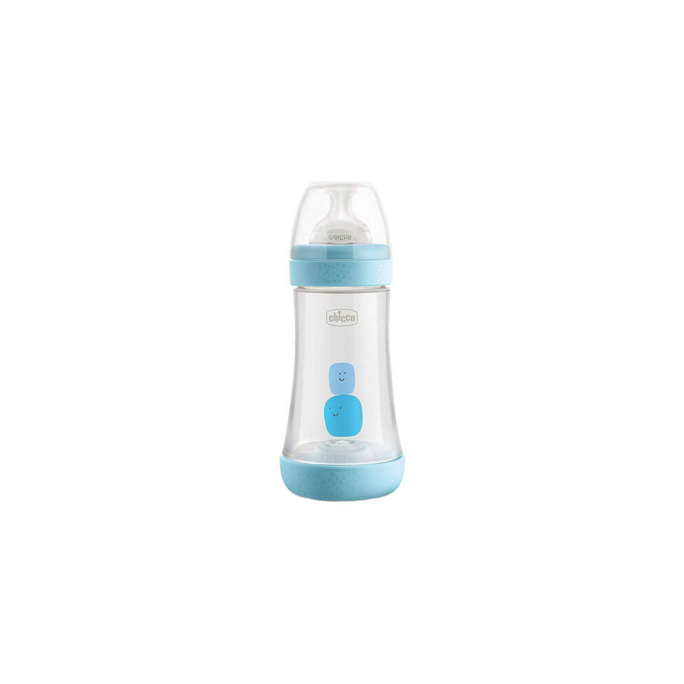Perfect5 Silicone Bottle W/ Medium Flow 2M+ 240Ml Chicco