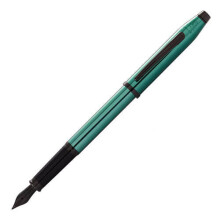 Cross Century II Translucent Green w/ Black Fountain Pen