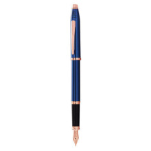 Cross Century ll Translucent Blue & Rose Gold Fountain Pen