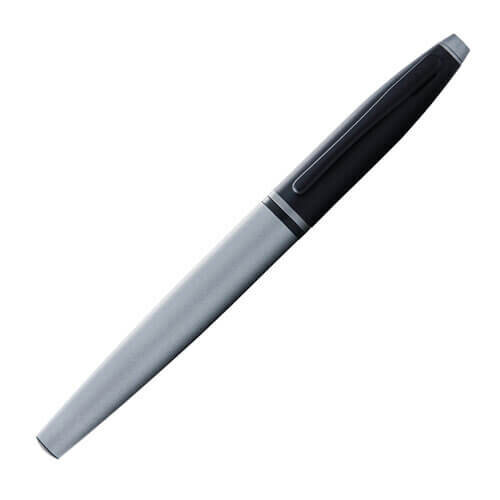 Cross Cross Cross Calais Fountain Pen (Matte Grey/Black) 1