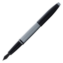 Cross Cross Calais Fountain Pen (Matte Grey/Black)