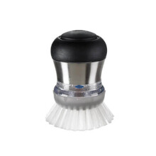 OXO Good Grips Steel Soap Dispensing Palm Brush (1 Set)