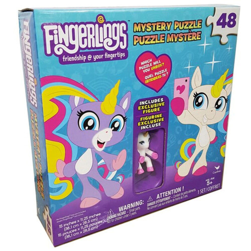 Crown Fingerlings Mystery Puzzle 48pcs