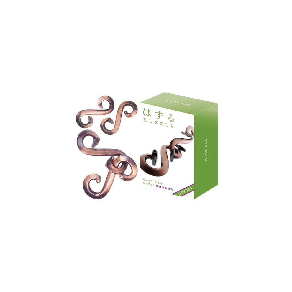 Hanayama L3 Cast Huzzle Brain Teaser Puzzle (S&S)-image-OPC-PBK6QSZ-NEW