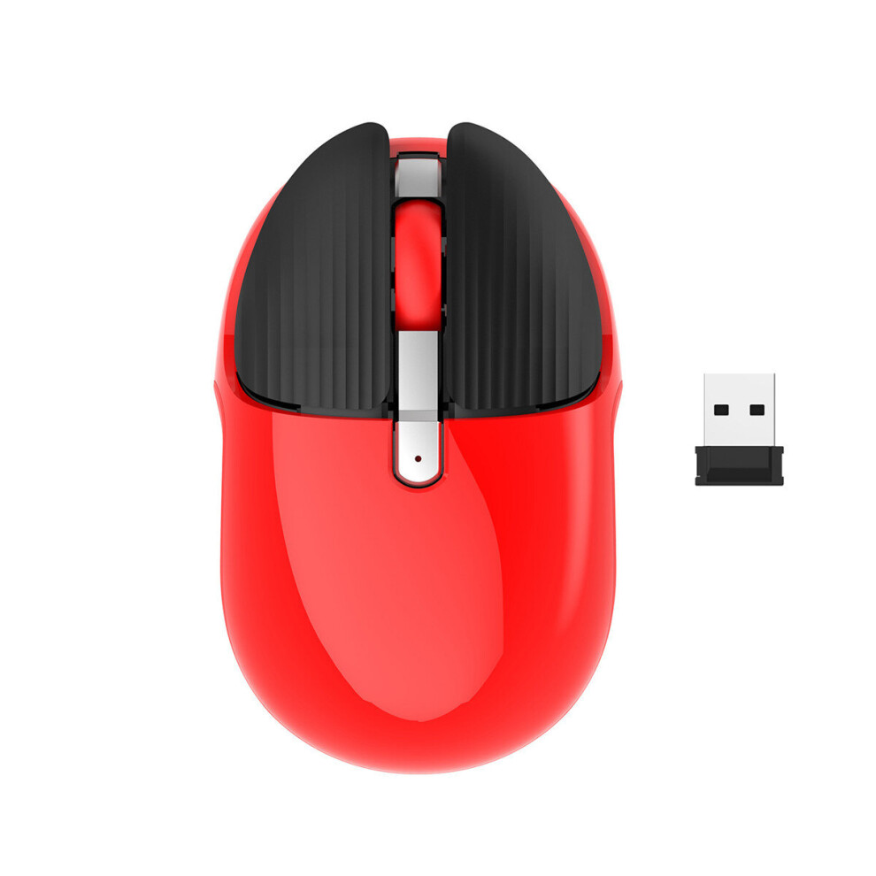 M106 1600Dpi 2.4G Wireless Mouse For Desktop Computer Laptop Pc Red 889231860108