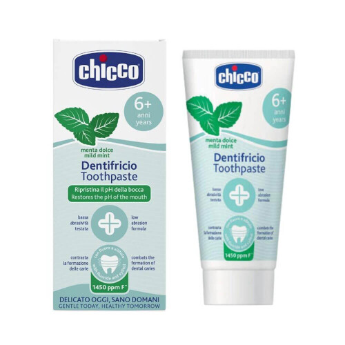 Cross Cross Mild Mint Toothpaste with Fluoride 50mL (6yrs+)