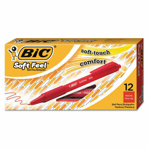 BIC Bic Soft Feel Retractable Pen (Box of 12) 1