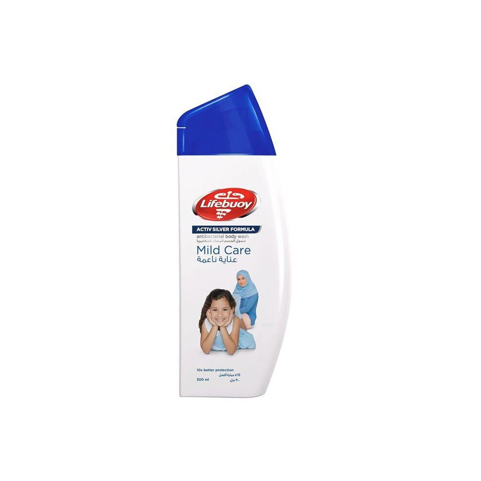 Silver Lifebuoy Mild Care Body Wash 300 Ml