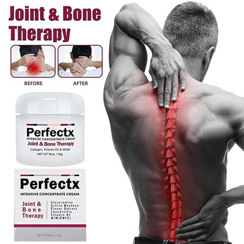 4Pcs Perfectx Joint & Bone Therapy Cream Natural 30g